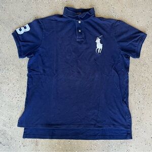 Ralph Lauren Men's Navy Polo Shirt